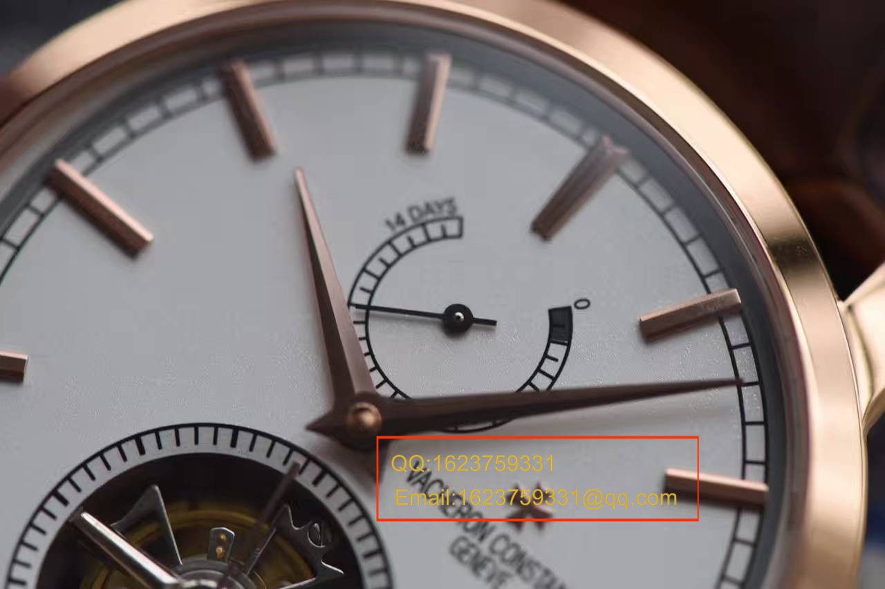 【TF Factory 一比一精仿手表】Vacheron Constantin  TRADITIONNELLE马耳他 Tourbillon 系列89000/000R-9655 wrist watch  / JSDF178
