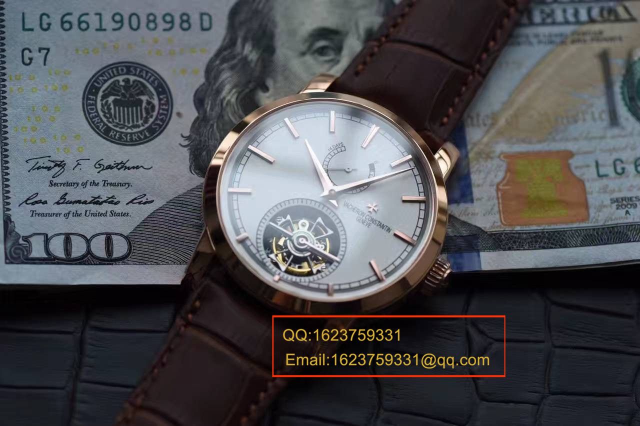 【TF Factory 一比一精仿手表】Vacheron Constantin  TRADITIONNELLE马耳他 Tourbillon 系列89000/000R-9655 wrist watch  / JSDF178