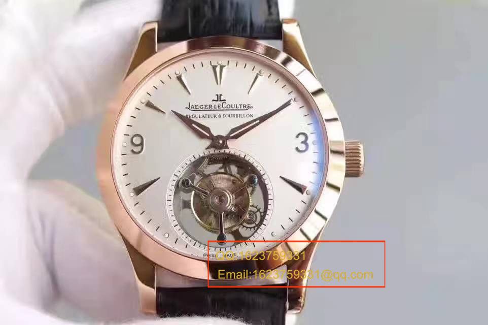 【独家视频测评TF一比一超A高仿手表】 Jaeger-LeCoultre 大师系列经典 Tourbillon  wrist watch  / JJCF091