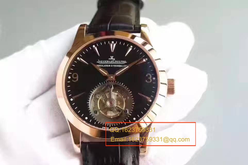 【独家视频测评TF一比一超A高仿手表】 Jaeger-LeCoultre 大师系列经典 Tourbillon  wrist watch  / JJCF091