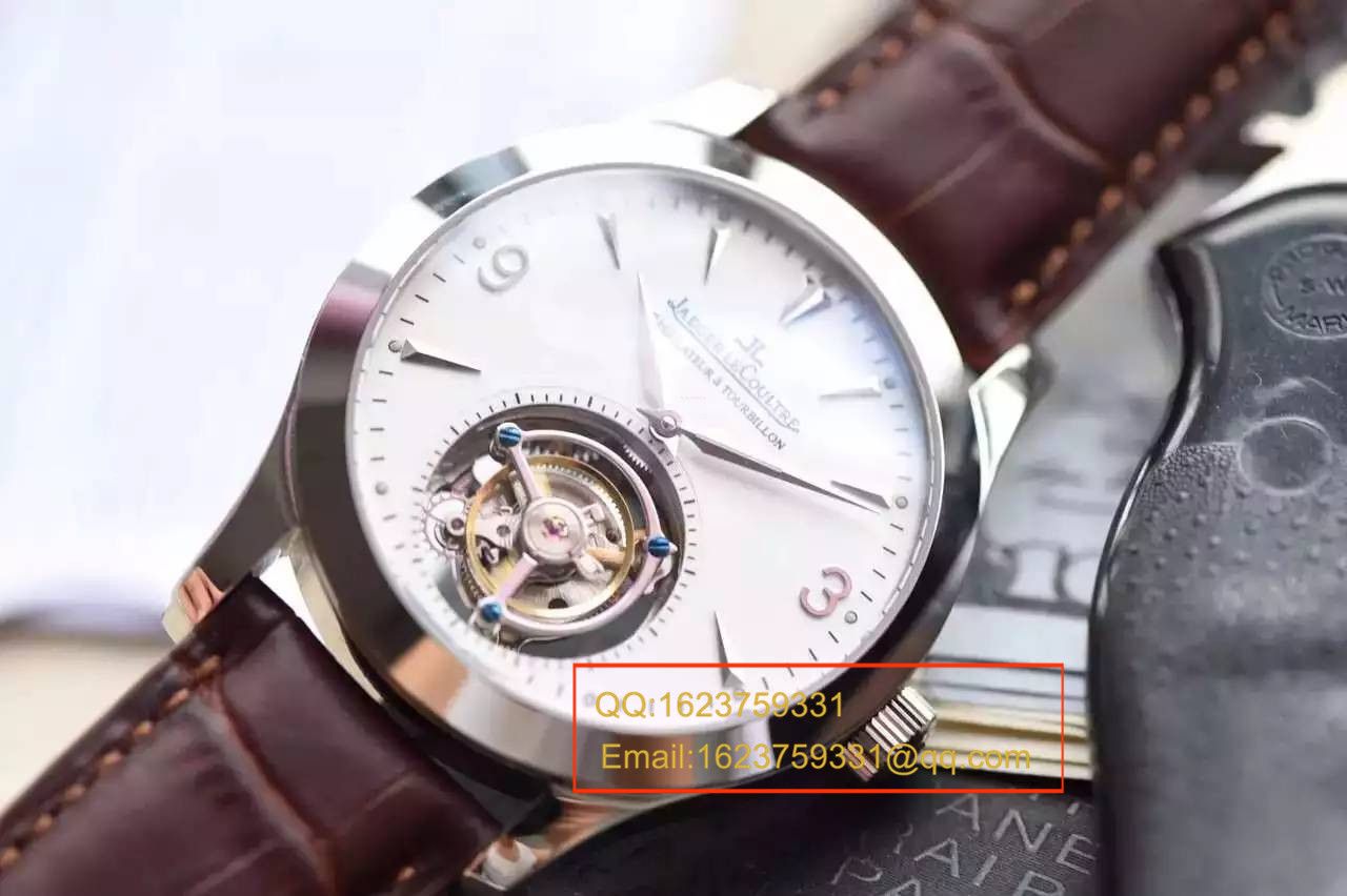 【独家视频测评TF一比一超A高仿手表】 Jaeger-LeCoultre 大师系列经典 Tourbillon  wrist watch  / JJCF091