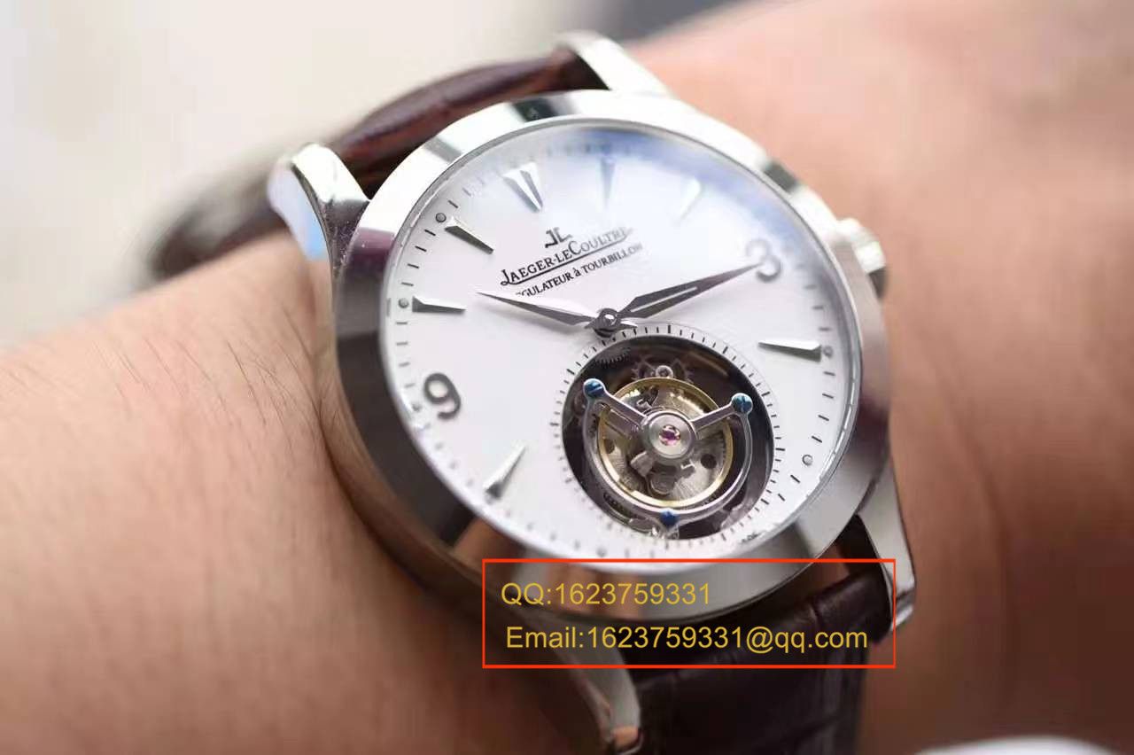 【独家视频测评TF一比一超A高仿手表】 Jaeger-LeCoultre 大师系列经典 Tourbillon  wrist watch  / JJCF091