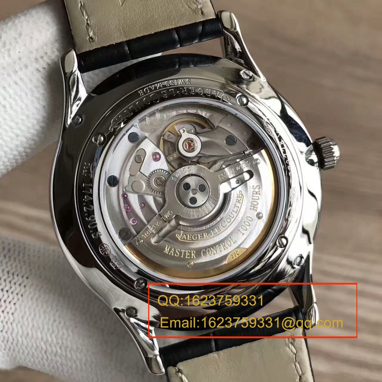 【台湾 Factory 一比一高仿手表】 Jaeger-LeCoultre 超薄大师系列Q1288420 wrist watch  / JJ092