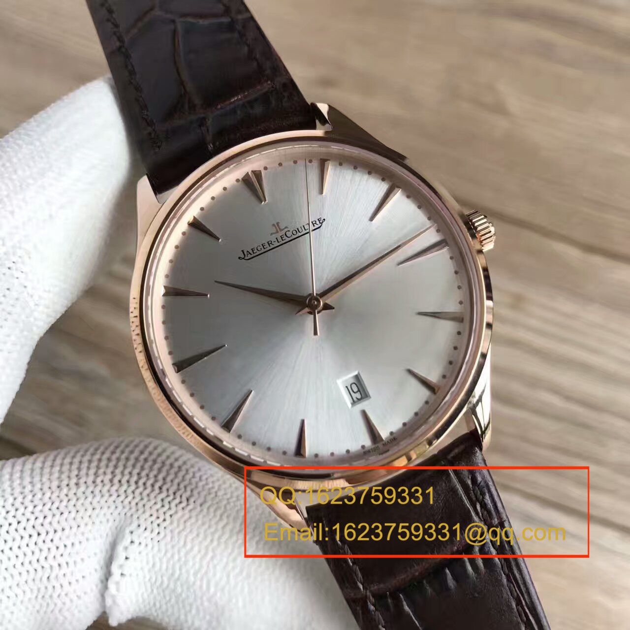 【台湾 Factory 1:1高仿手表】 Jaeger-LeCoultre 超薄大师系列Q1282510 wrist watch  / JJ090