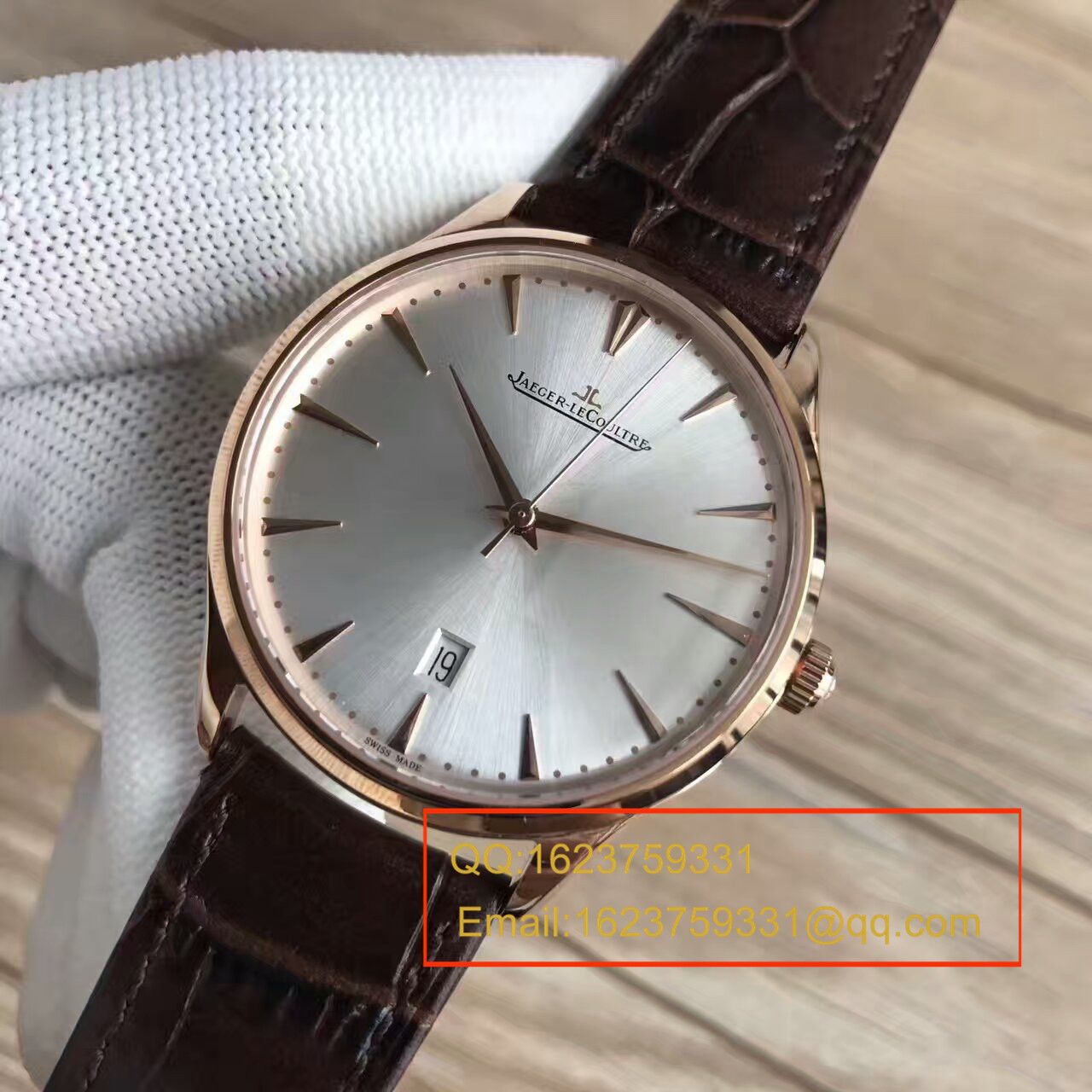 【台湾 Factory 1:1高仿手表】 Jaeger-LeCoultre 超薄大师系列Q1282510 wrist watch  / JJ090