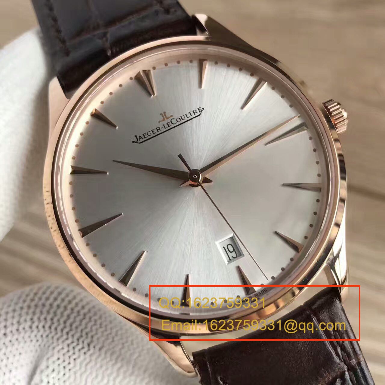 【台湾 Factory 1:1高仿手表】 Jaeger-LeCoultre 超薄大师系列Q1282510 wrist watch  / JJ090