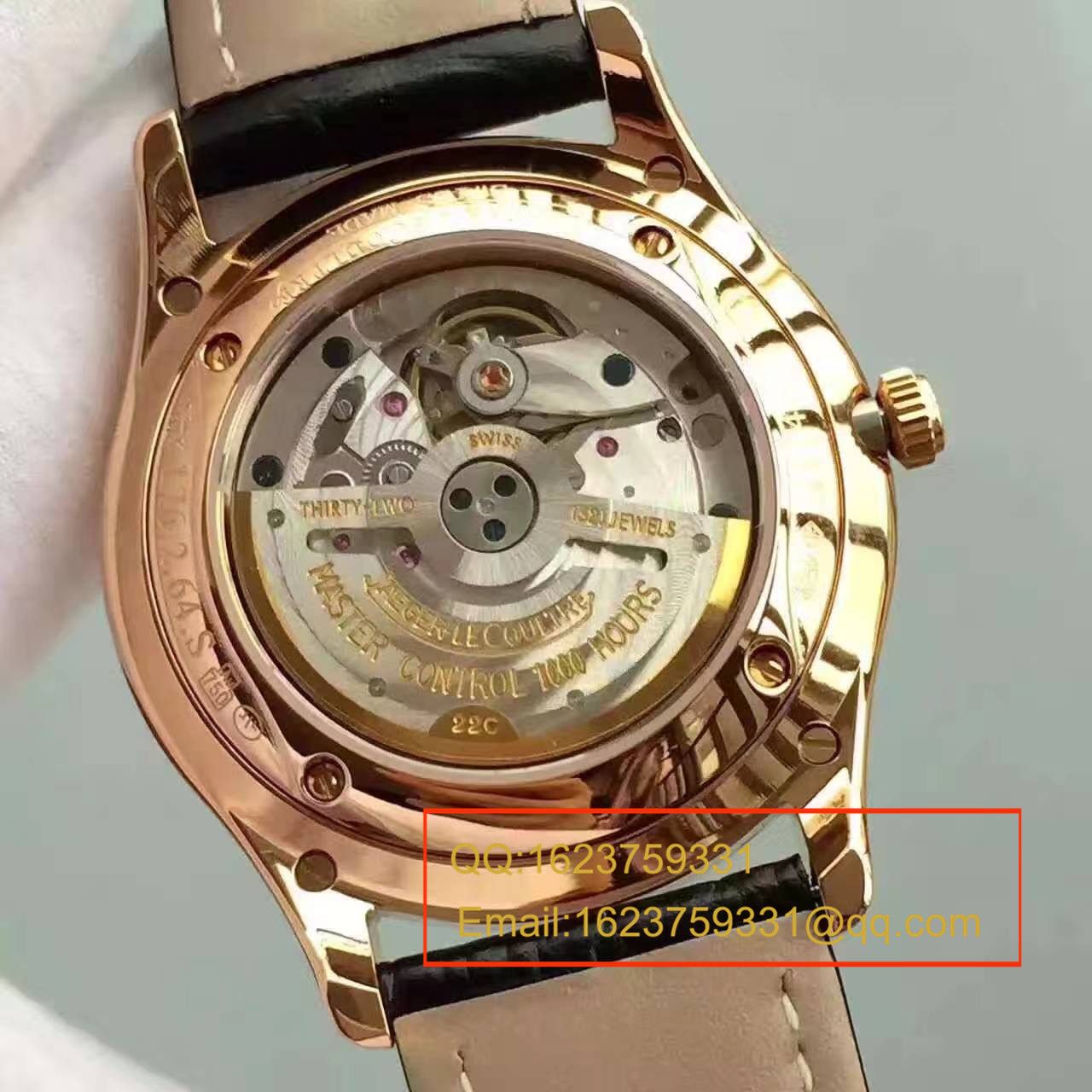 【VF Factory 一比一超A高仿手表】 Jaeger-LeCoultre 大师系列月相大师1362501 wrist watch  / JJ113