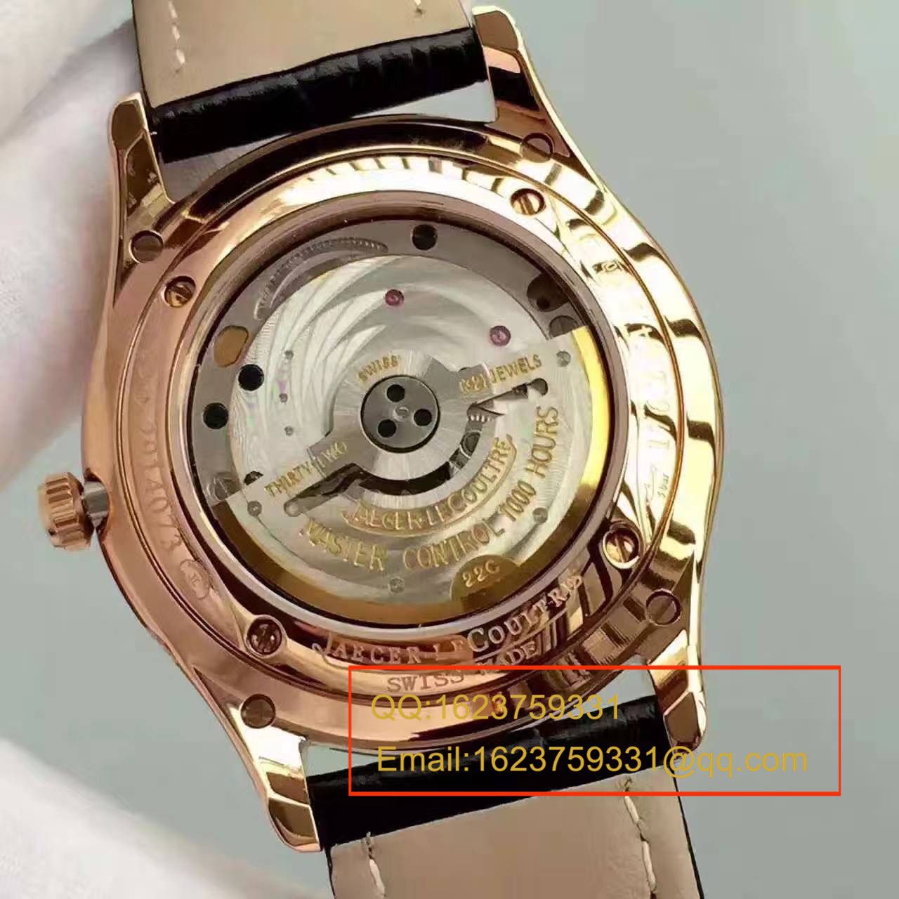 【VF Factory 一比一超A高仿手表】 Jaeger-LeCoultre 大师系列月相大师1362501 wrist watch  / JJ113