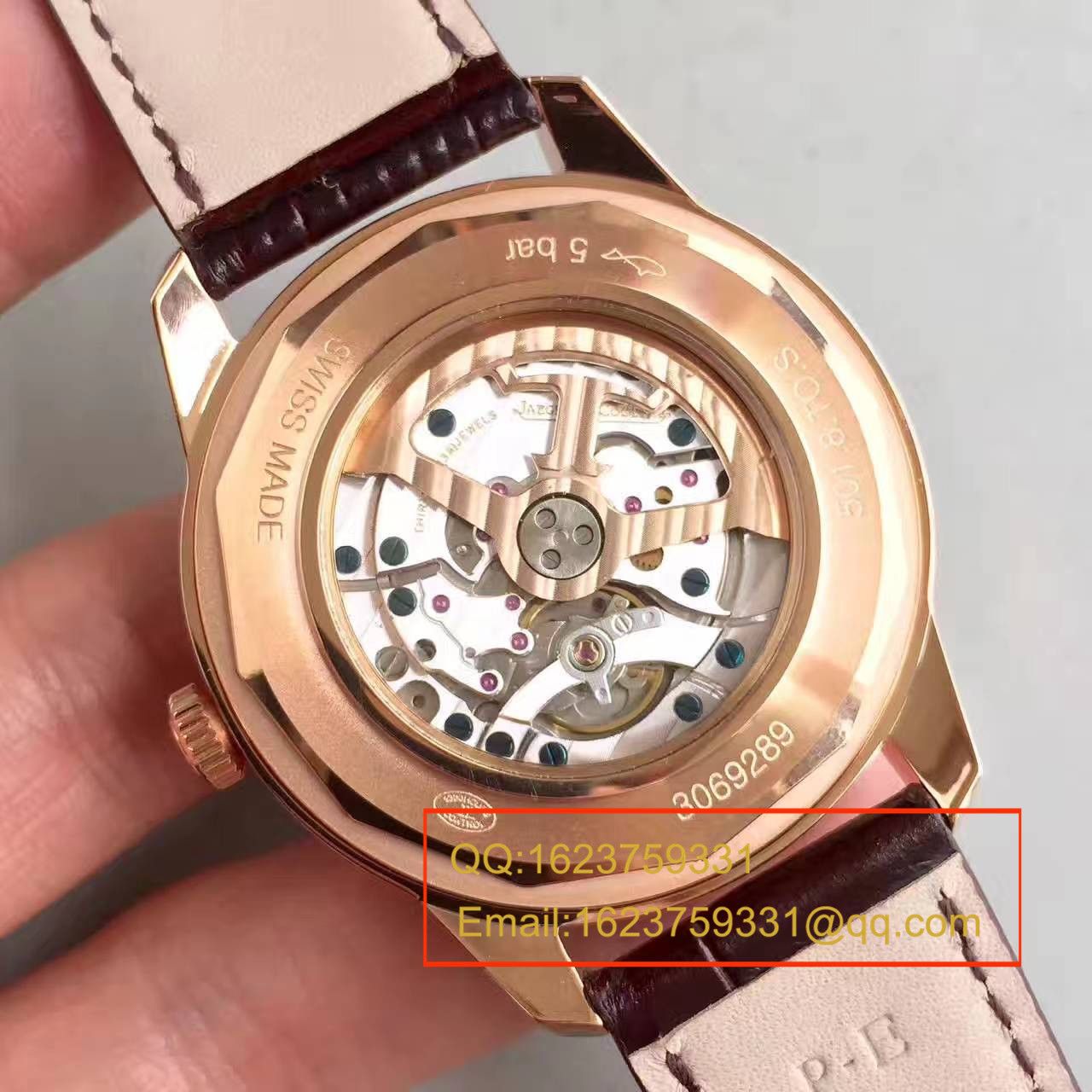 【台湾一比一复刻高仿手表】Jaeger-LeCoultre  地球物理天文台 wrist watch 系列 Q8102520 男士 wrist watch  / JJ045