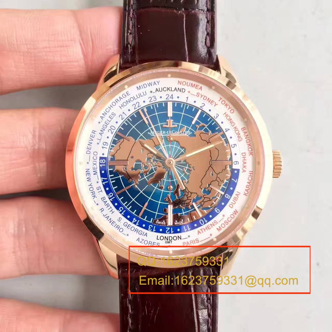 【台湾一比一复刻高仿手表】Jaeger-LeCoultre  地球物理天文台 wrist watch 系列 Q8102520 男士 wrist watch  / JJ045