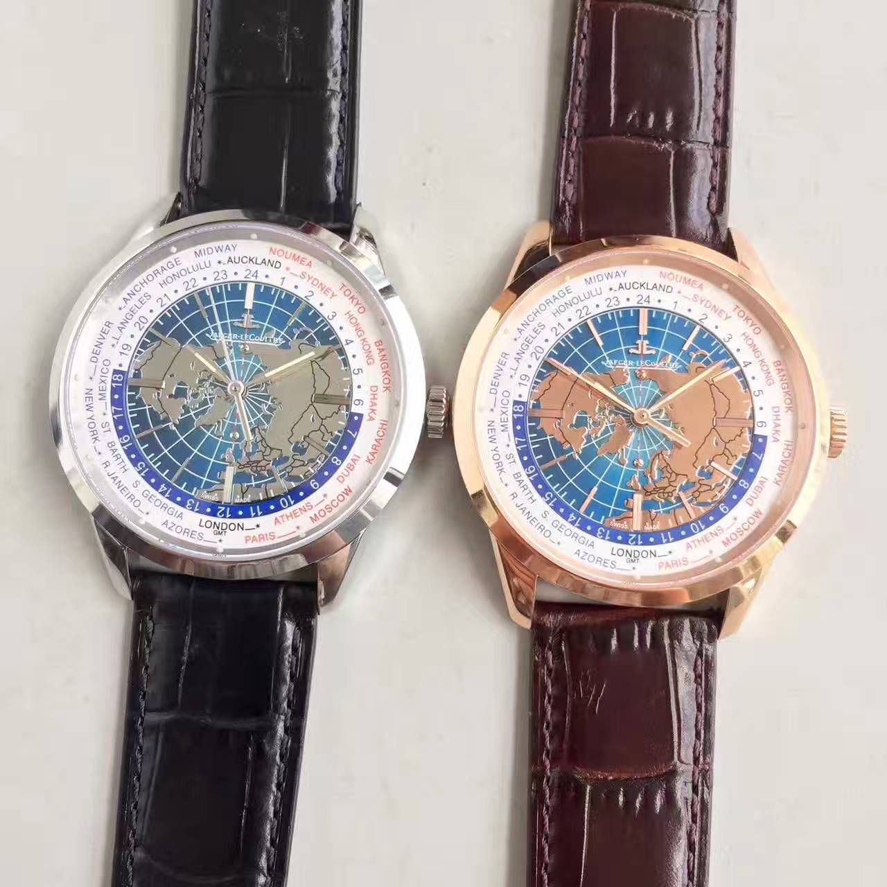 【台湾一比一复刻高仿手表】Jaeger-LeCoultre  地球物理天文台 wrist watch 系列 Q8102520 男士 wrist watch  / JJ045
