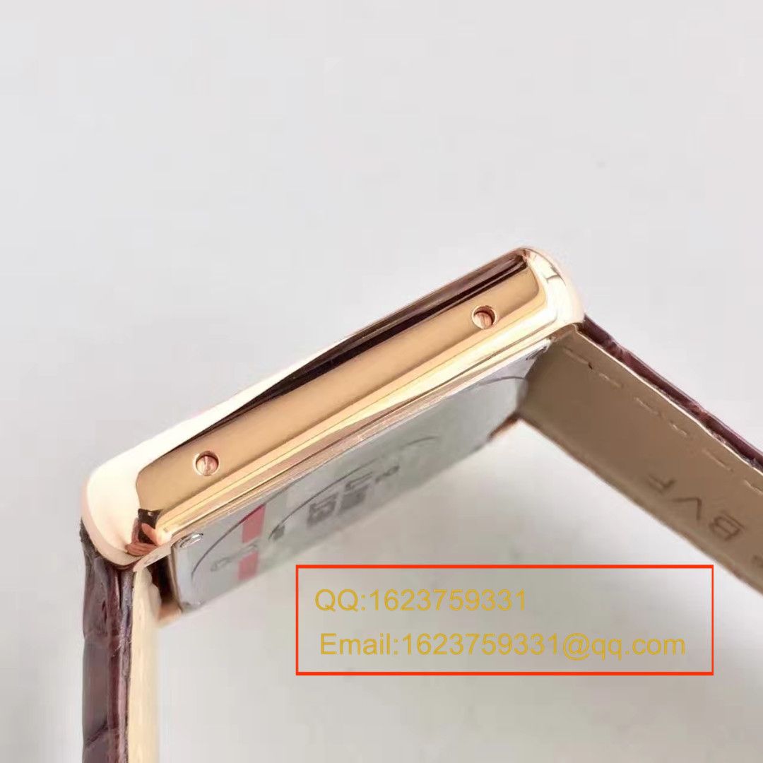 【视频解析】K11出品 Cartier  坦克 top 女表（金色_玫瑰金版本）W5200025/W5200024 wrist watch  / KAD008B
