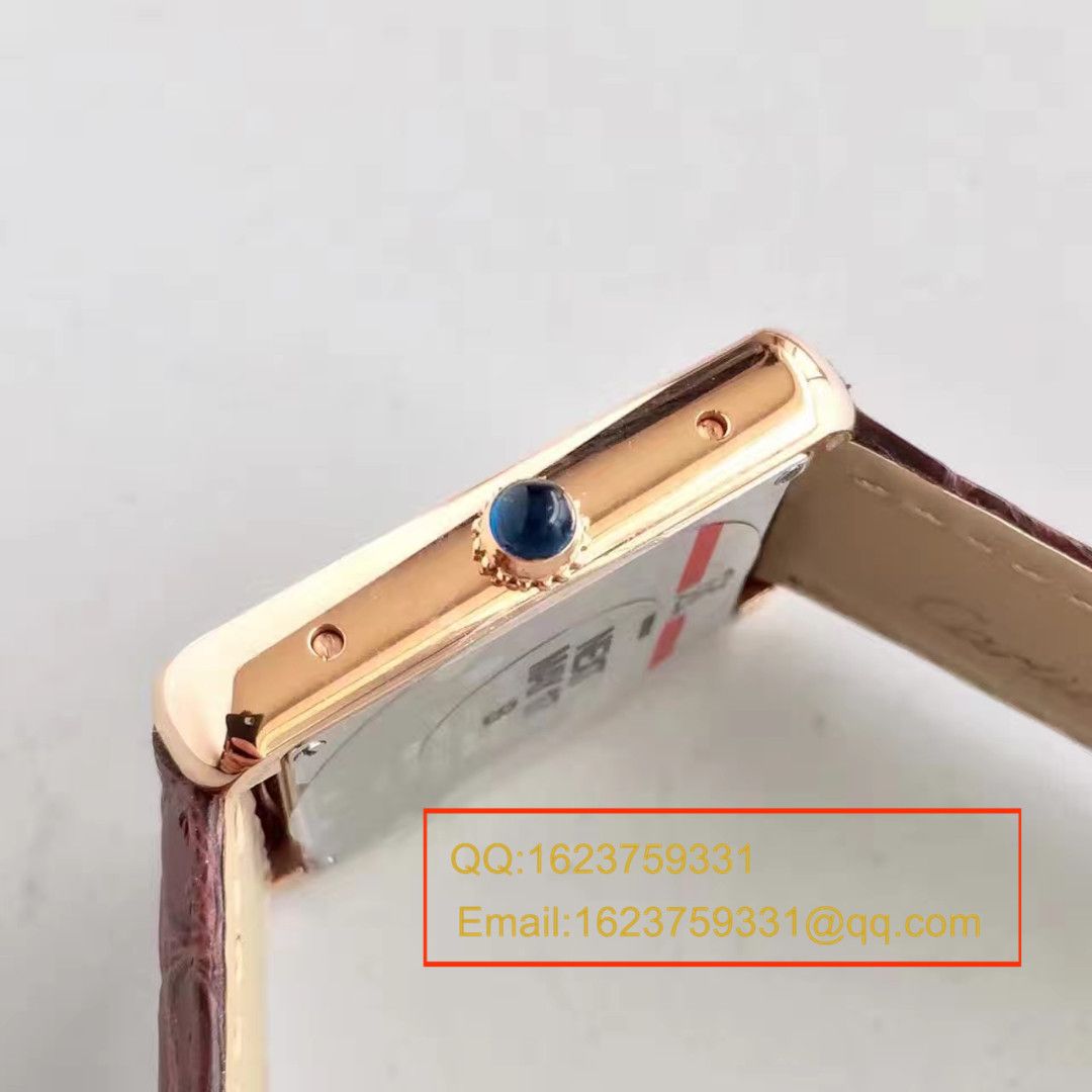 【视频解析】K11出品 Cartier  坦克 top 女表（金色_玫瑰金版本）W5200025/W5200024 wrist watch  / KAD008B