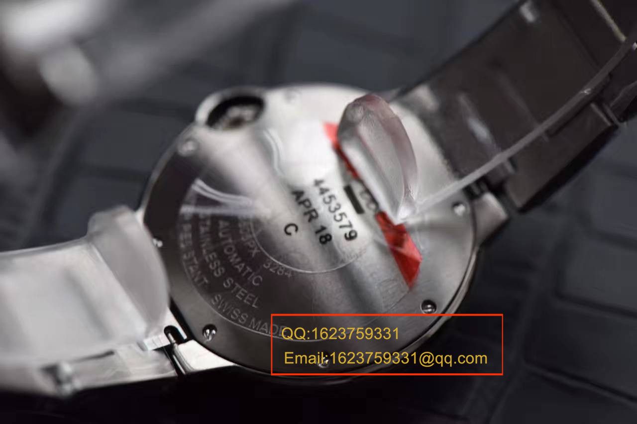 【HBBV6 Factory 一比一精仿手表】 Cartier  蓝气球36毫米女装天然贝母表面 / KAF031