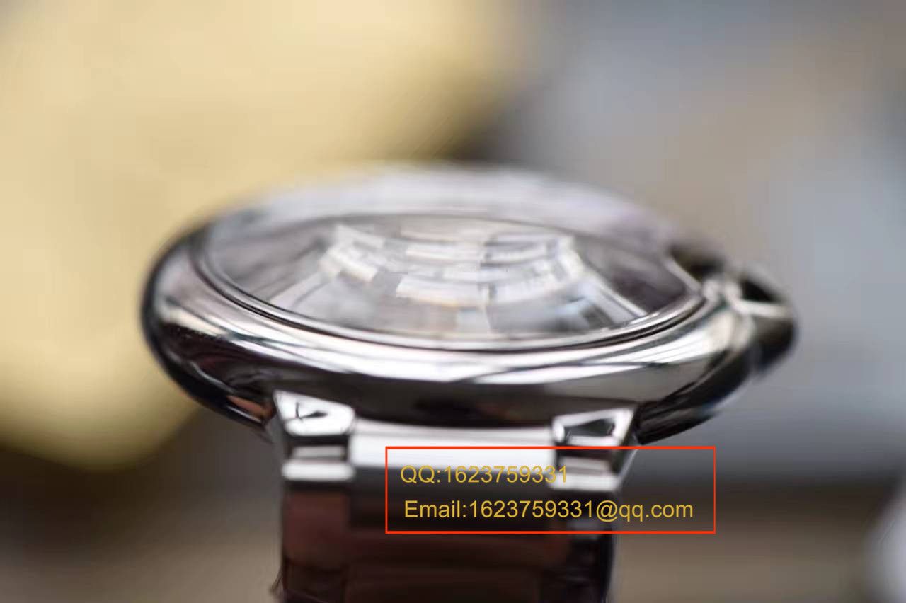 【HBBV6 Factory 一比一精仿手表】 Cartier  蓝气球36毫米女装天然贝母表面 / KAF031