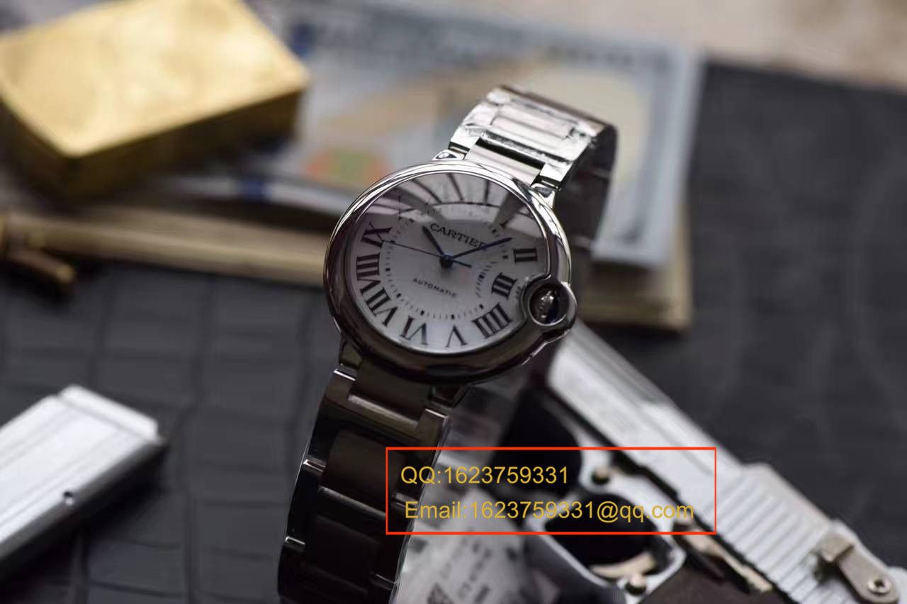 【HBBV6 Factory 一比一精仿手表】 Cartier  蓝气球36毫米女装天然贝母表面 / KAF031