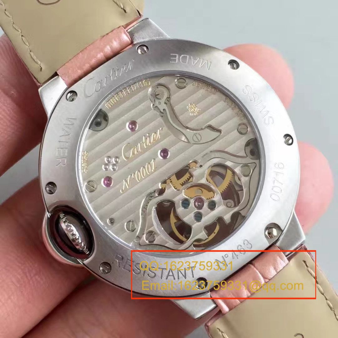 【TF Factory 一比一超A高仿手表】 Cartier  创意宝石 wrist watch 系列HPI00716女表（满天星 Tourbillon ） / K081