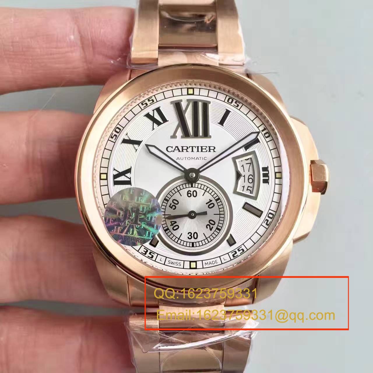 【JF1:1超A高仿手表】 Cartier  CALIBRE DE  Cartier  系列W7100018 wrist watch  / K039