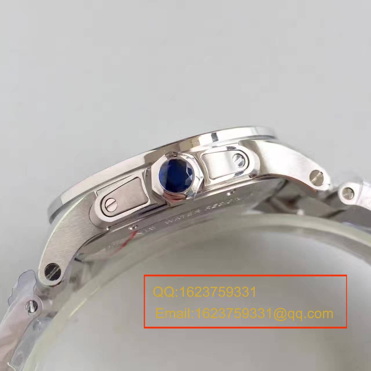 【JF Factory  top 1:1复刻高仿手表】 Cartier  CALIBRE DE  Cartier  系列 W7100016  wrist watch  精钢 watchband   / KDY024