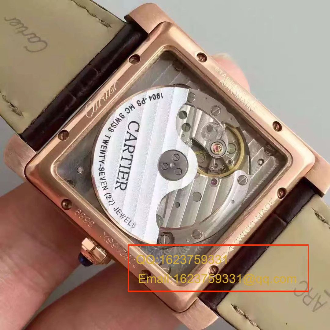 【JF Factory 一比一复刻高仿手表】 Cartier  英式Tank MC坦克系列终极版本 W5330002 wrist watch  / KDY021
