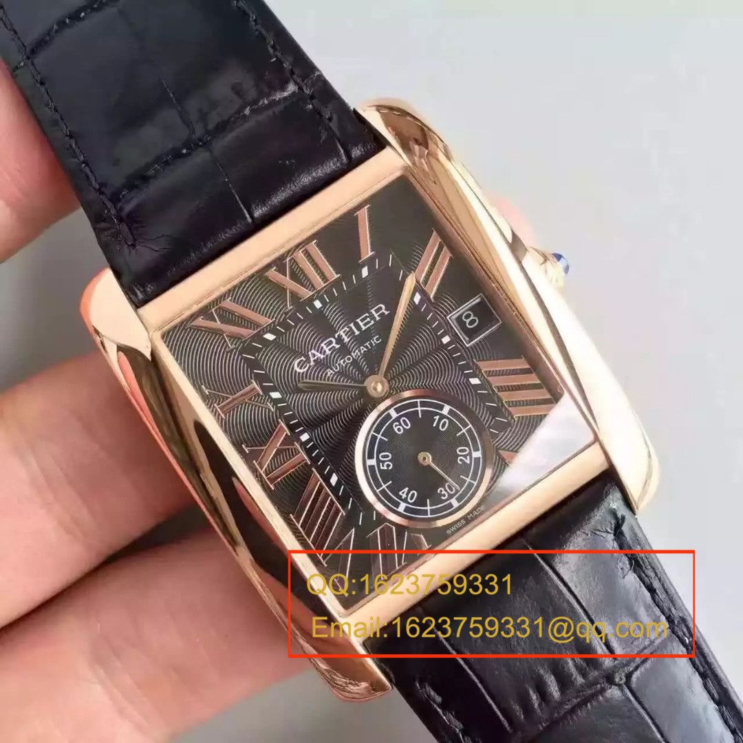 【JF Factory 一比一复刻高仿手表】 Cartier  英式Tank MC坦克系列终极版本 W5330002 wrist watch  / KDY021