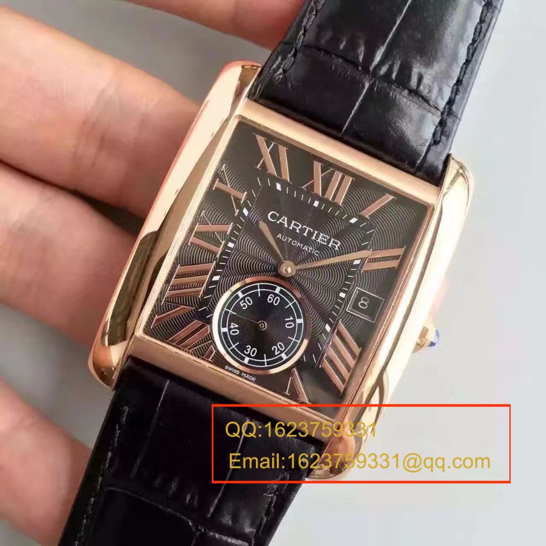 【JF Factory 一比一复刻高仿手表】 Cartier  英式Tank MC坦克系列终极版本 W5330002 wrist watch  / KDY021