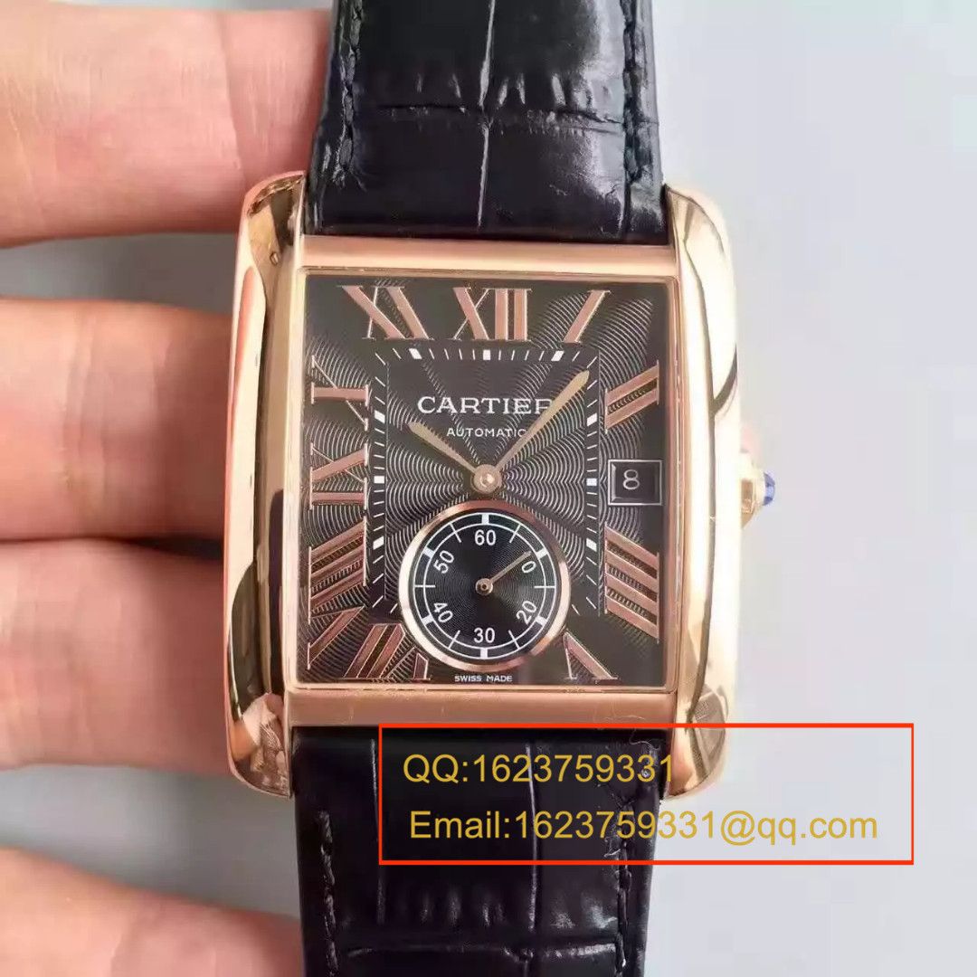 【JF Factory 一比一复刻高仿手表】 Cartier  英式Tank MC坦克系列终极版本 W5330002 wrist watch  / KDY021