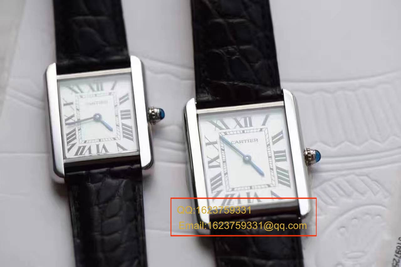 【K11一比一超A精仿手表】 Cartier   Cartier  Tank坦克系列 W5200005 女士石英 wrist watch   / KDY007