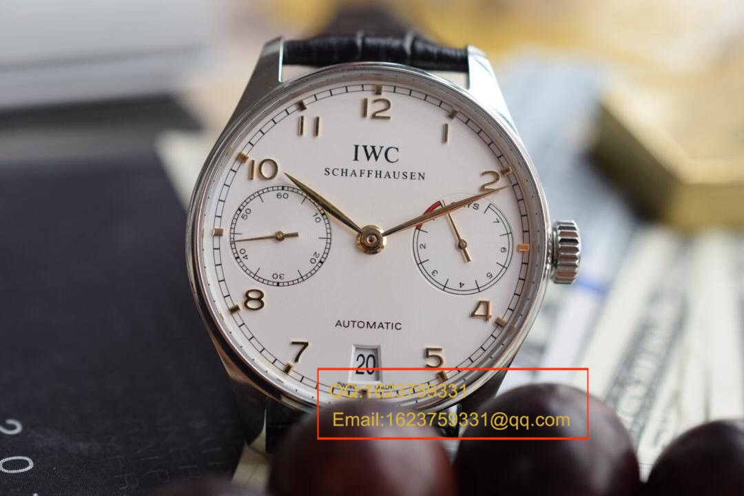 【ZF Factory 超A1:1高精仿手表】IW500114 IWC 葡七V5版！同步专柜新葡七《 IWC 七日链》 / WG255