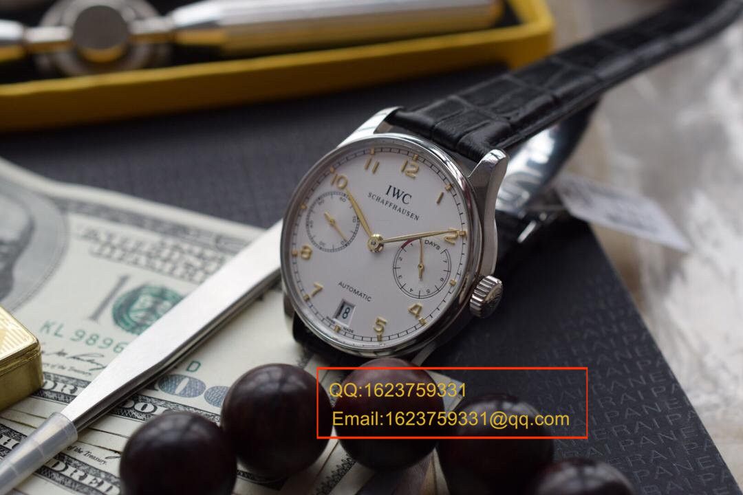 【ZF Factory 超A1:1高精仿手表】IW500114 IWC 葡七V5版！同步专柜新葡七《 IWC 七日链》 / WG255
