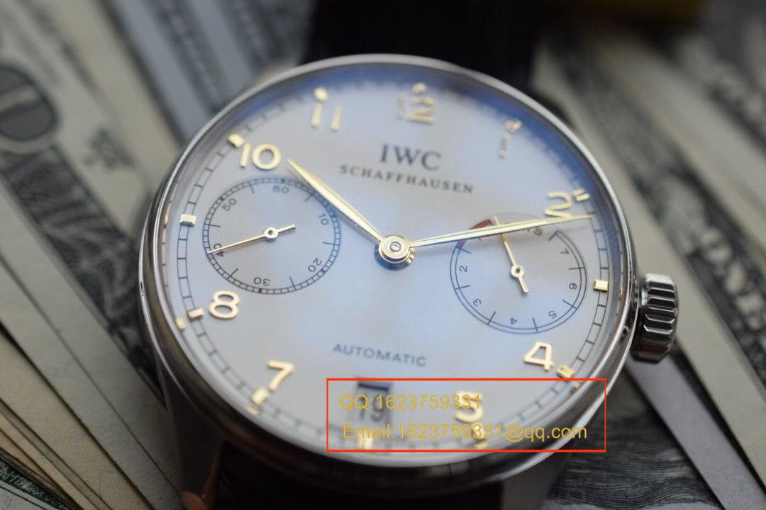 【ZF Factory 超A1:1高精仿手表】IW500114 IWC 葡七V5版！同步专柜新葡七《 IWC 七日链》 / WG255