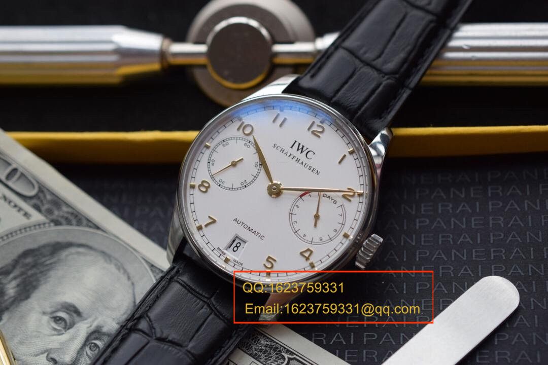 【ZF Factory 超A1:1高精仿手表】IW500114 IWC 葡七V5版！同步专柜新葡七《 IWC 七日链》 / WG255