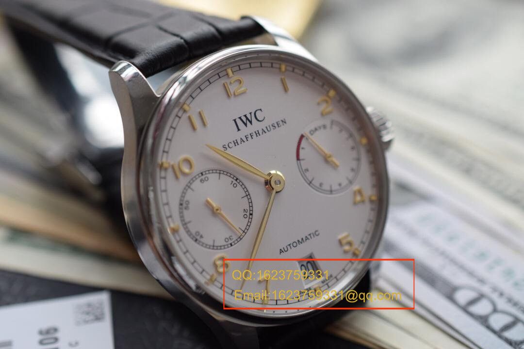 【ZF Factory 超A1:1高精仿手表】IW500114 IWC 葡七V5版！同步专柜新葡七《 IWC 七日链》 / WG255
