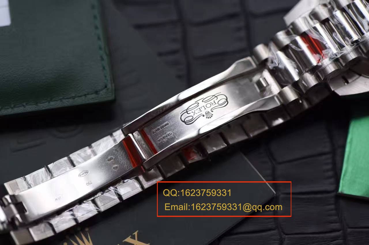 【实拍图鉴赏】EW Factory 1:1超A高精仿手表之 Rolex  Day-Date 型系列228206-83416 wrist watch  / R113A