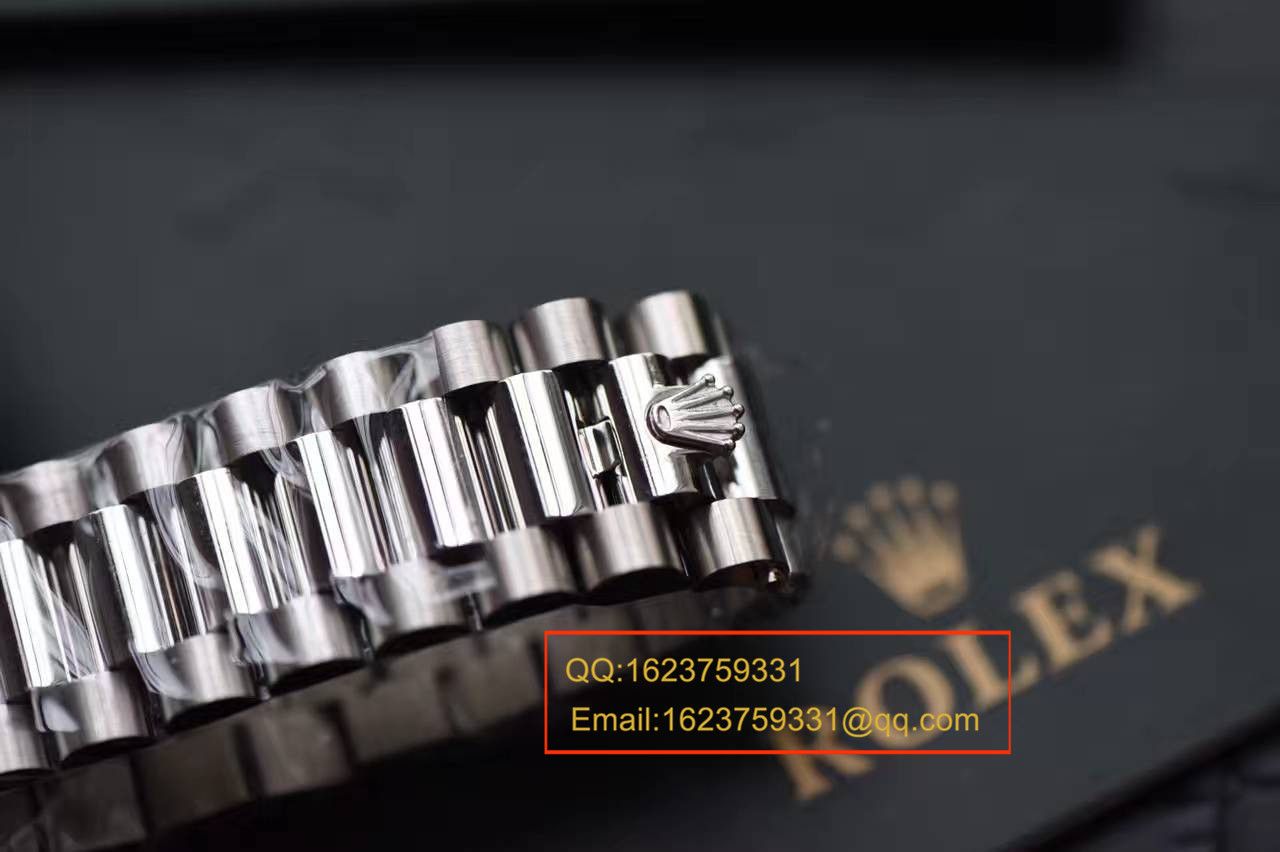 【实拍图鉴赏】EW Factory 1:1超A高精仿手表之 Rolex  Day-Date 型系列228206-83416 wrist watch  / R113A