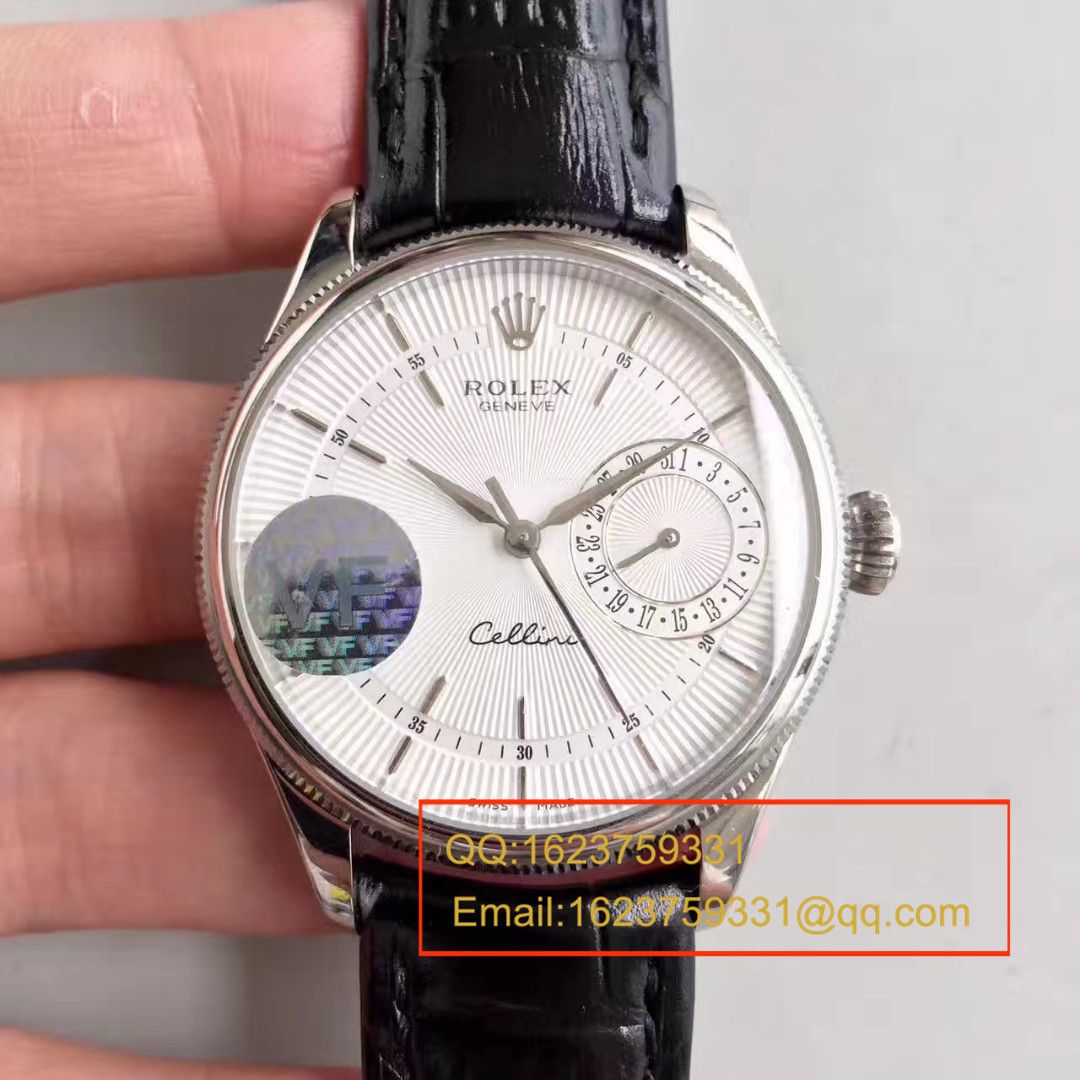 【VF Factory 一比一复刻手表】 Rolex 切利尼系列50519白盘/黑盘/玫瑰金四色可选 wrist watch  / R152