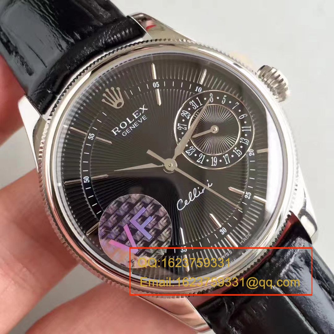 【VF Factory 一比一复刻手表】 Rolex 切利尼系列50519白盘/黑盘/玫瑰金四色可选 wrist watch  / R152