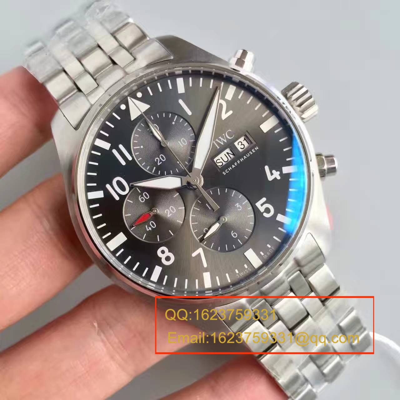 【ZF Factory 出品】 IWC 飞行员系列  IW377719 喷火战机计时机械手表 / WG172
