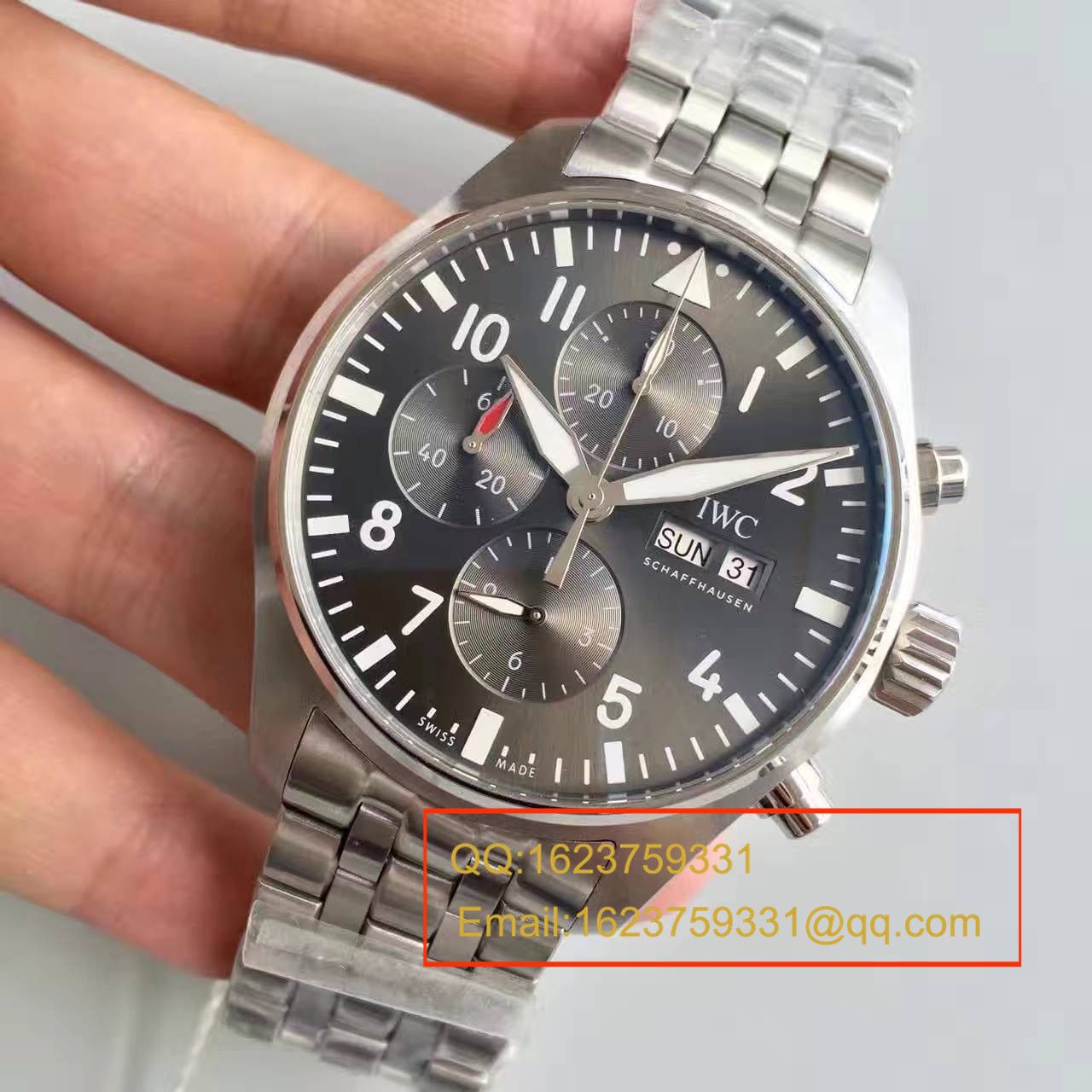 【ZF Factory 出品】 IWC 飞行员系列  IW377719 喷火战机计时机械手表 / WG172
