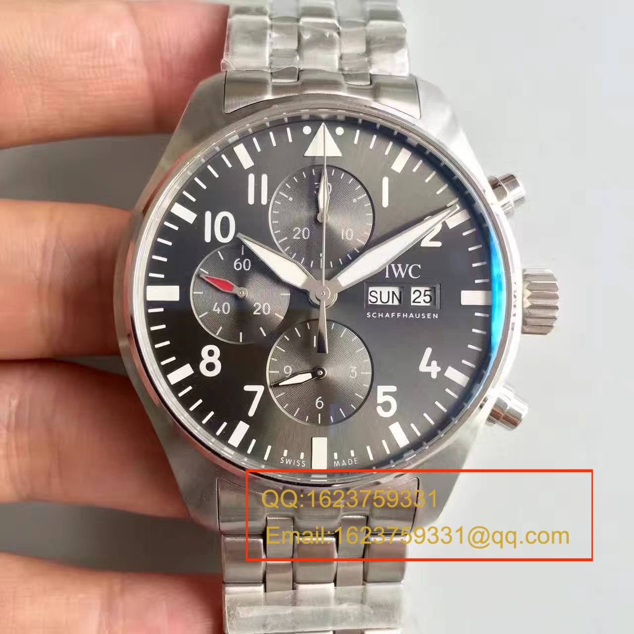 【ZF Factory 出品】 IWC 飞行员系列  IW377719 喷火战机计时机械手表 / WG172