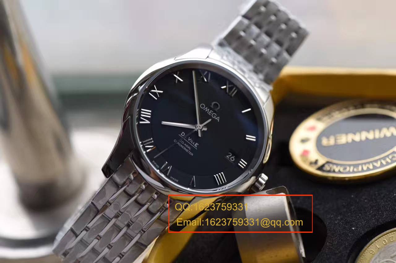 【SSS Factory  top 1:1复刻手表】OMEGA碟飞系列431.10.41.21.01.001 wrist watch  黑面 / M204B