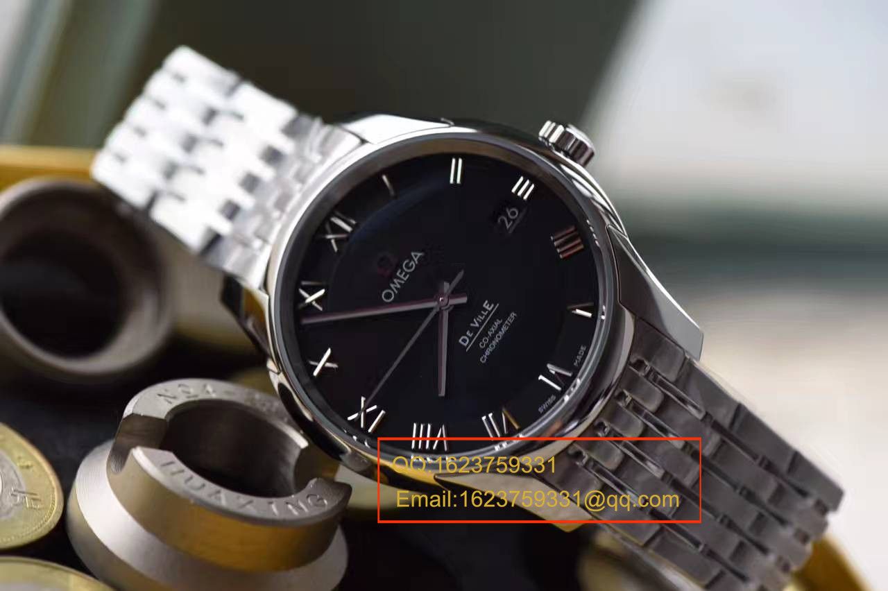 【SSS Factory  top 1:1复刻手表】OMEGA碟飞系列431.10.41.21.01.001 wrist watch  黑面 / M204B