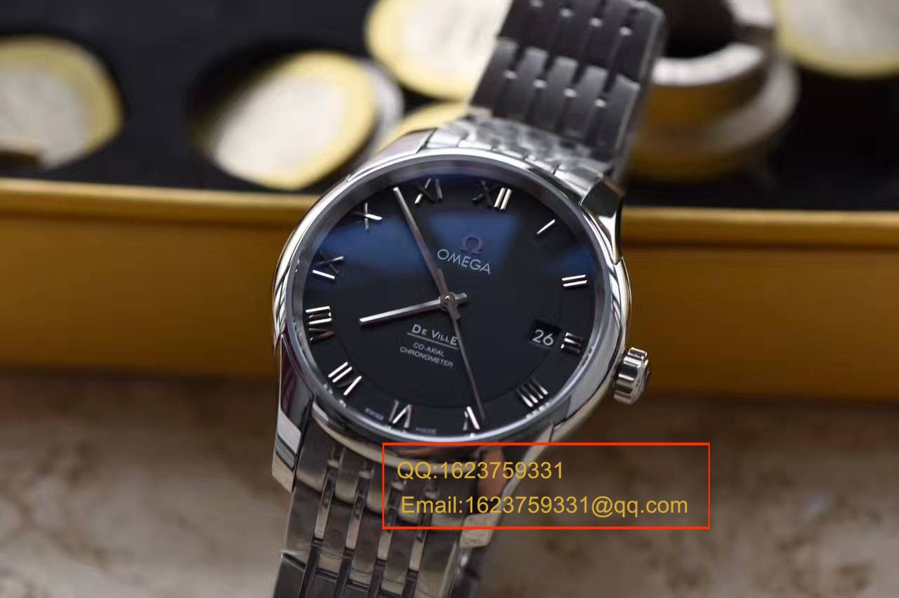 【SSS Factory  top 1:1复刻手表】OMEGA碟飞系列431.10.41.21.01.001 wrist watch  黑面 / M204B