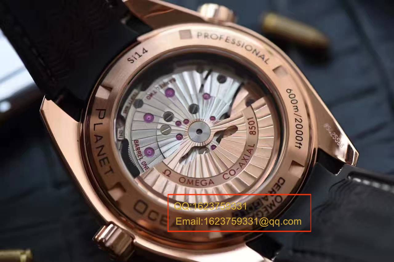 【独家视频测评KW一比一超A高仿手表】OMEGA Seamaster 海洋宇宙600米 wrist watch 系列 232.63.46.21.01.001男表 / MAH213