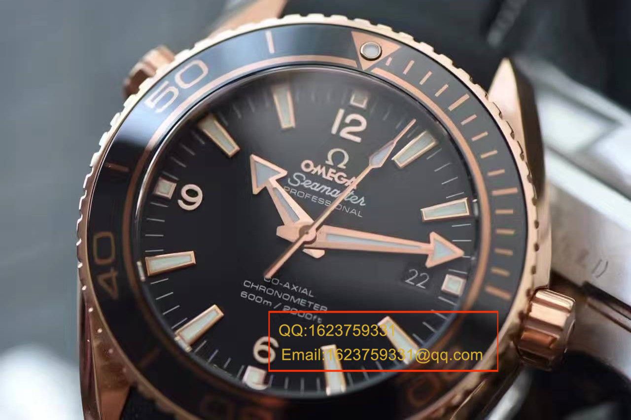 【独家视频测评KW一比一超A高仿手表】OMEGA Seamaster 海洋宇宙600米 wrist watch 系列 232.63.46.21.01.001男表 / MAH213