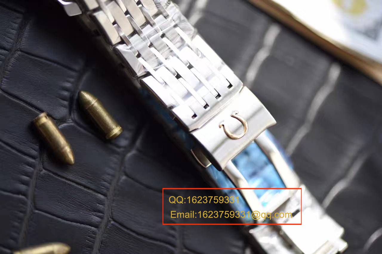 【独家 Video analysis HBBV6 Factory 1:1超A高仿手表】OMEGA碟飞系列《明亮之蓝》431.33.41.21.03.001 wrist watch  / M206