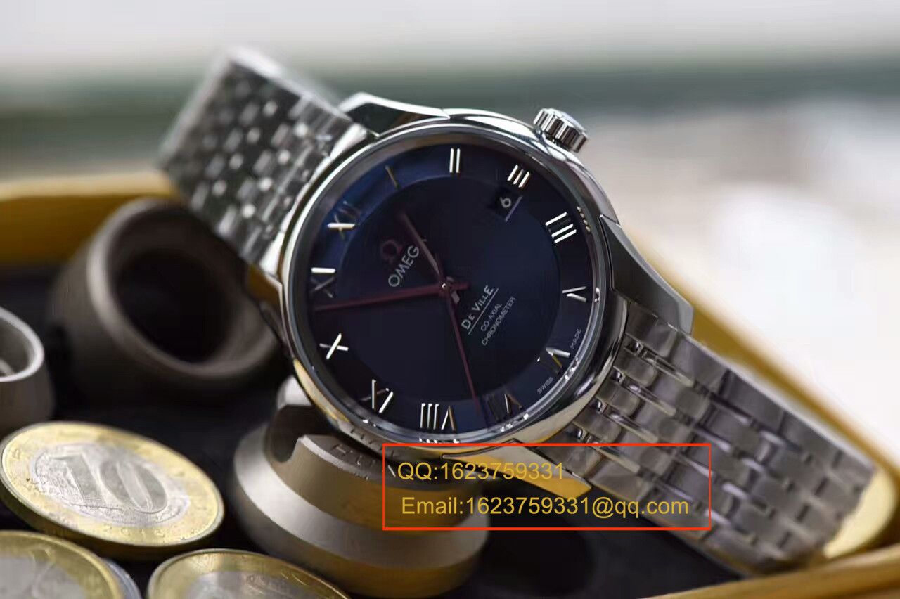 【SSS Factory 一比一高仿手表】OMEGA碟飞系列《明亮之蓝》431.10.41.21.03.001 wrist watch 《钢带版》 / M204