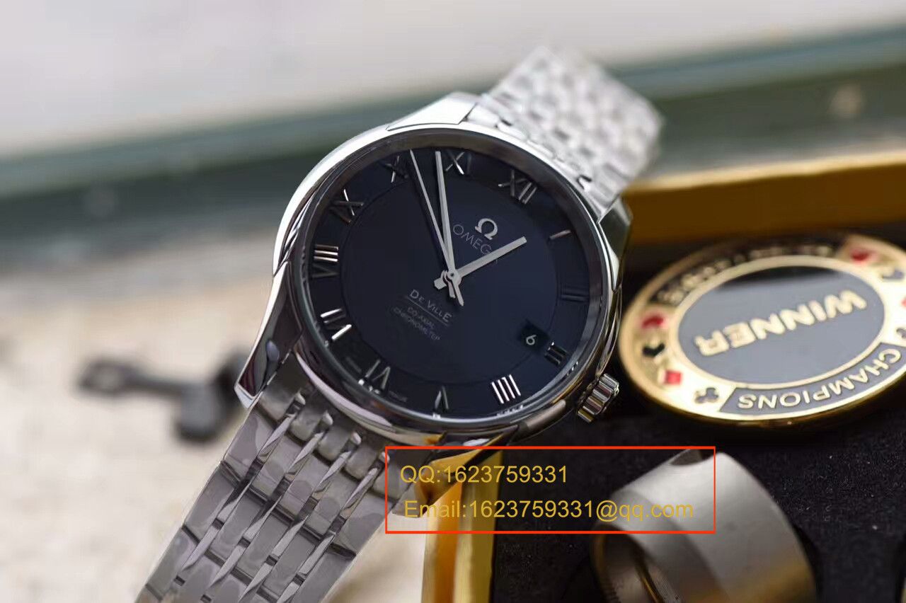 【SSS Factory 一比一高仿手表】OMEGA碟飞系列《明亮之蓝》431.10.41.21.03.001 wrist watch 《钢带版》 / M204
