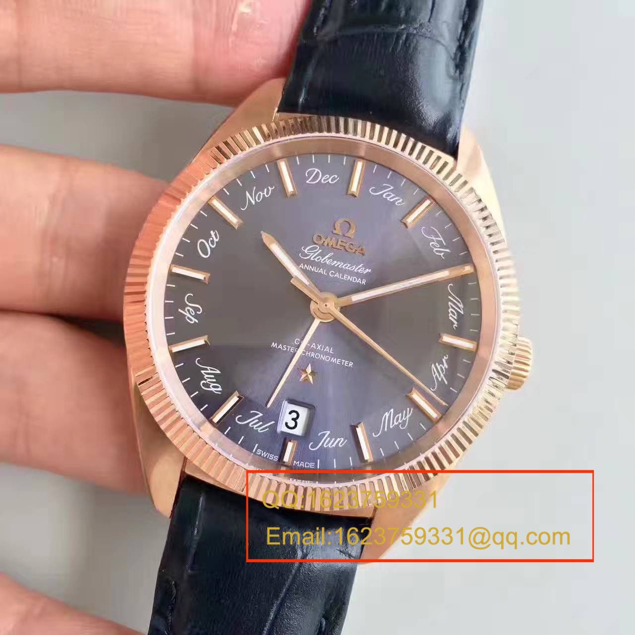 【OF Factory 一比一超A高仿手表】OMEGA Constellation 系列130.53.41.22.03.001尊霸年历 wrist watch  / MBA294