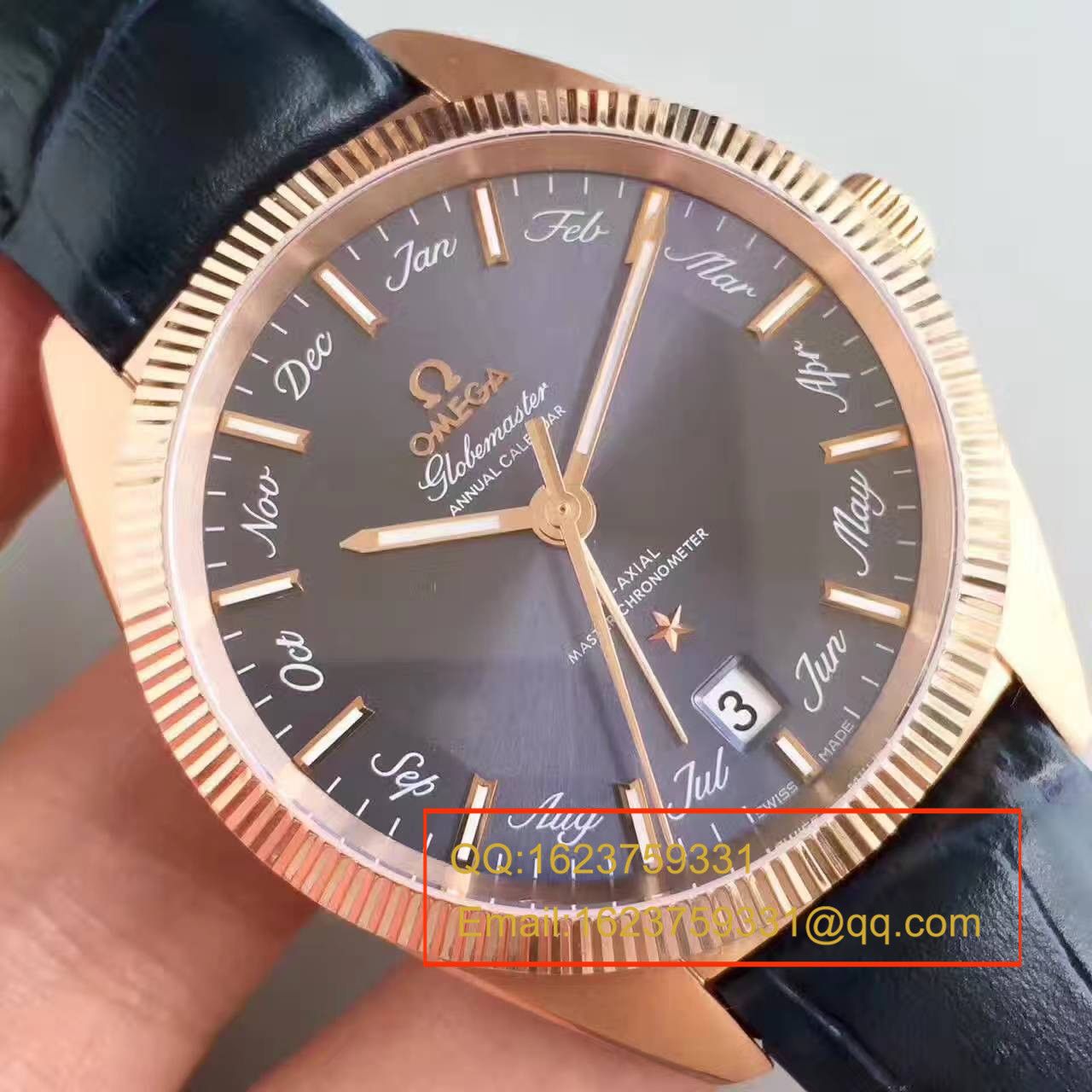 【OF Factory 一比一超A高仿手表】OMEGA Constellation 系列130.53.41.22.03.001尊霸年历 wrist watch  / MBA294